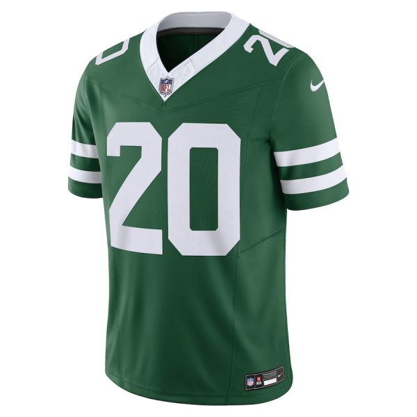 Men's New York Jets Breece Hall Nike Legacy Green Vapor F.U.S.E. Limited Jersey - GNE DROP409