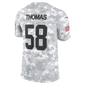 Men's Kansas City Chiefs Derrick Thomas Nike Arctic Camo 2024 Salute to Service Retired Player Limited Jersey - GNE DROP444