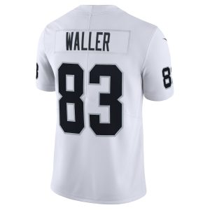 Men's Las Vegas Raiders Darren Waller Nike White Vapor Limited Jersey - GNE DROP453