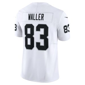 Men's Las Vegas Raiders Darren Waller Nike White Vapor F.U.S.E. Limited Jersey - GNE DROP455