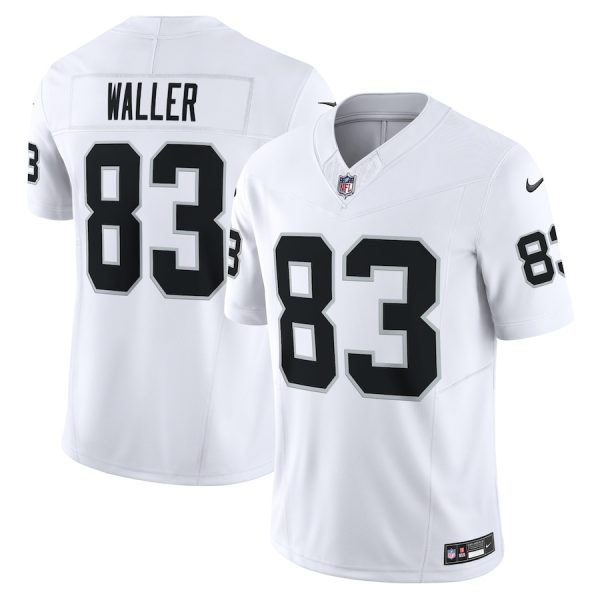 Men's Las Vegas Raiders Darren Waller Nike White Vapor F.U.S.E. Limited Jersey - GNE DROP455