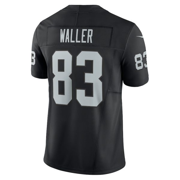 Men's Las Vegas Raiders Darren Waller Nike Black Vapor F.U.S.E. Limited Jersey - GNE DROP456