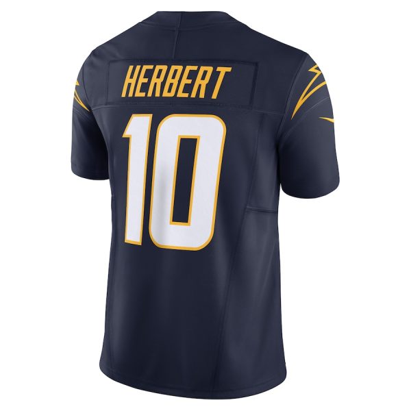 Men's Los Angeles Chargers Justin Herbert Nike Navy Vapor F.U.S.E. Limited Jersey - GNE DROP461