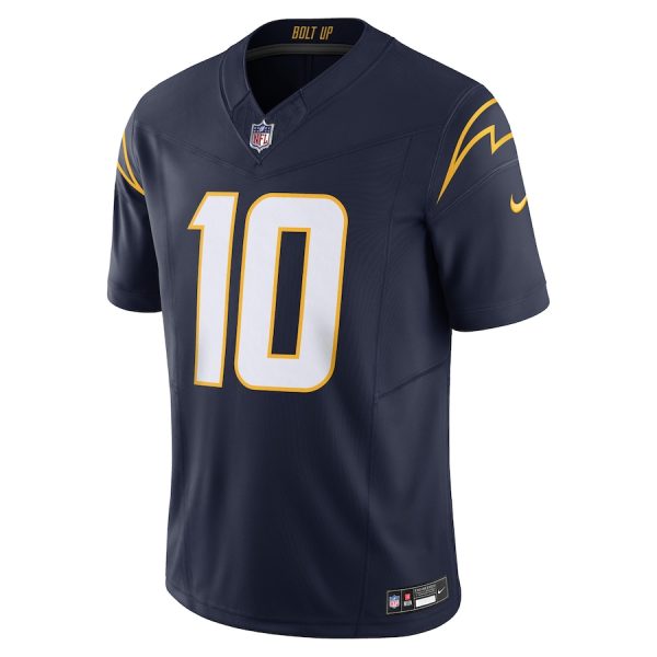 Men's Los Angeles Chargers Justin Herbert Nike Navy Vapor F.U.S.E. Limited Jersey - GNE DROP461