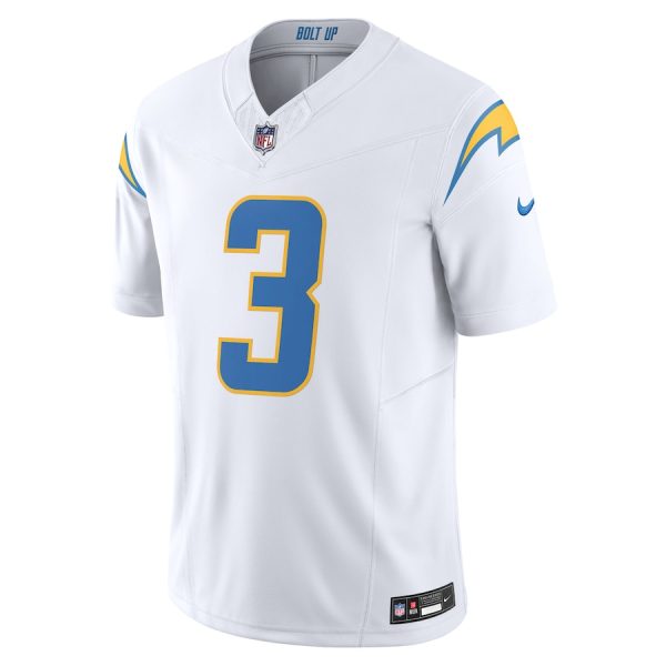 Men's Los Angeles Chargers Derwin James Jr. Nike White Vapor F.U.S.E. Limited Jersey - GNE DROP462