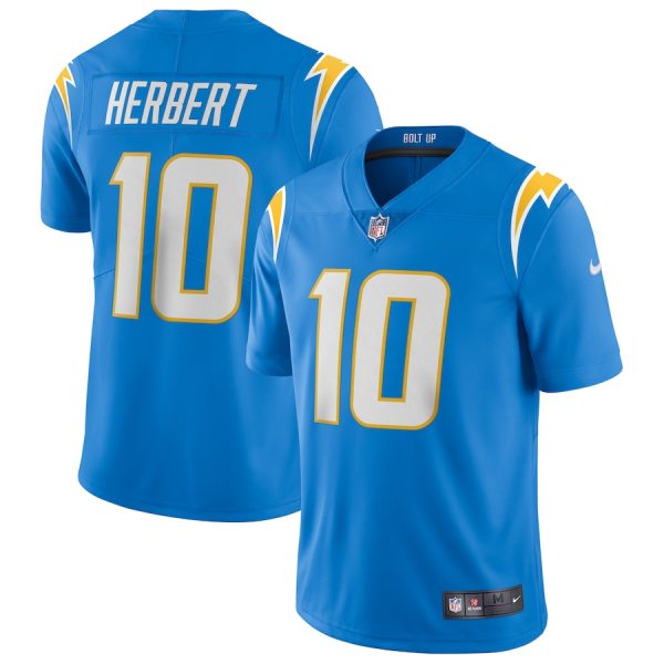 Men's Los Angeles Chargers Justin Herbert Nike Powder Blue Vapor Limited Jersey - GNE DROP464