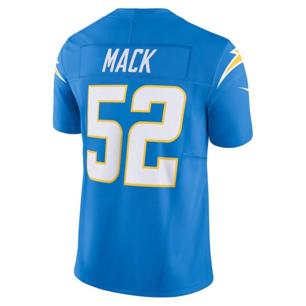 Men's Los Angeles Chargers Khalil Mack Nike Powder Blue Vapor F.U.S.E. Limited Jersey - GNE DROP465