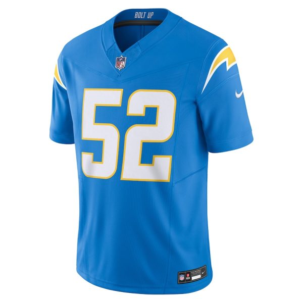 Men's Los Angeles Chargers Khalil Mack Nike Powder Blue Vapor F.U.S.E. Limited Jersey - GNE DROP465