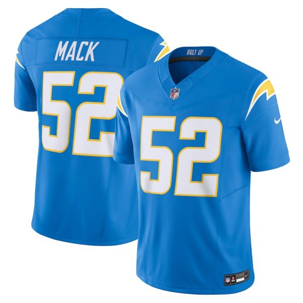 Men's Los Angeles Chargers Khalil Mack Nike Powder Blue Vapor F.U.S.E. Limited Jersey - GNE DROP465