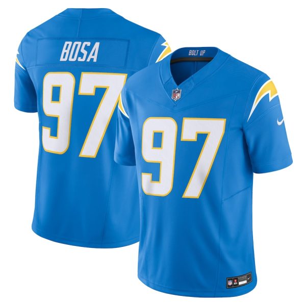 Men's Los Angeles Chargers Joey Bosa Nike Powder Blue Vapor F.U.S.E. Limited Jersey - GNE DROP467