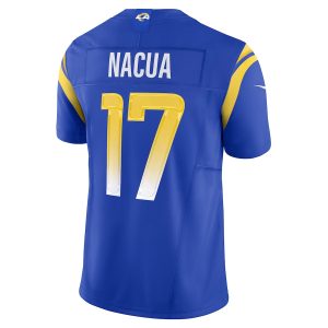 Men's Los Angeles Rams Puka Nacua Nike Royal Vapor F.U.S.E. Limited Jersey - GNE DROP476