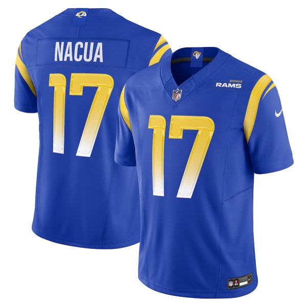 Men's Los Angeles Rams Puka Nacua Nike Royal Vapor F.U.S.E. Limited Jersey - GNE DROP476