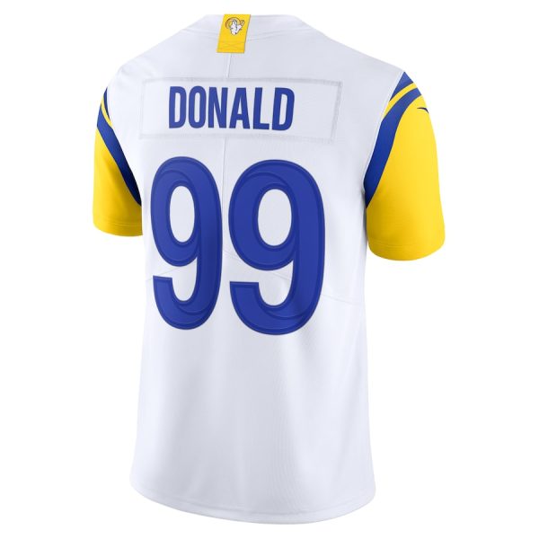 Men's Los Angeles Rams Aaron Donald Nike White Alternate Vapor Limited Jersey - GNE DROP480