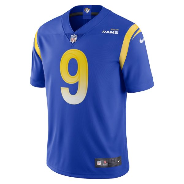 Men's Los Angeles Rams Matthew Stafford Nike Royal Vapor Limited Jersey - GNE DROP482