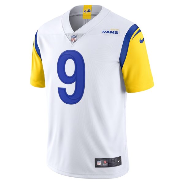 Men's Los Angeles Rams Matthew Stafford Nike White Alternate Vapor Limited Jersey - GNE DROP485