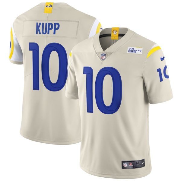 Men's Los Angeles Rams Cooper Kupp Nike Bone Vapor Limited Jersey - GNE DROP488