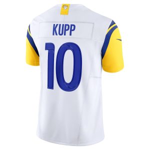 Men's Los Angeles Rams Cooper Kupp Nike White Vapor F.U.S.E. Limited Jersey - GNE DROP490