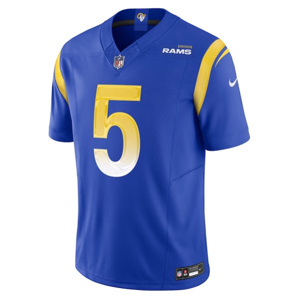 Men's Los Angeles Rams Jalen Ramsey Nike Royal Vapor F.U.S.E. Limited Jersey - GNE DROP497