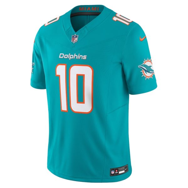 Men's Miami Dolphins Tyreek Hill Nike Aqua Vapor F.U.S.E. Limited Jersey - GNE DROP499