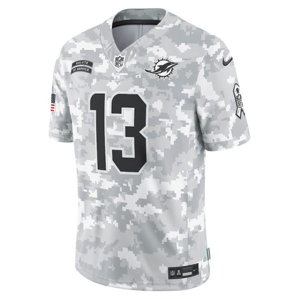 Men's Miami Dolphins Dan Marino Nike Arctic Camo 2024 Salute to Service Retired Player Limited Jersey - GNE DROP501