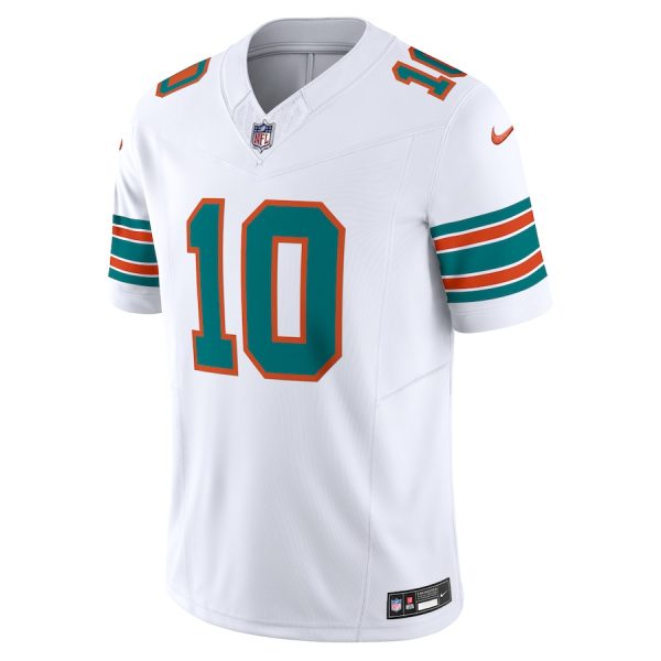 Men's Miami Dolphins Tyreek Hill Nike White Vapor F.U.S.E. Limited Jersey - GNE DROP507