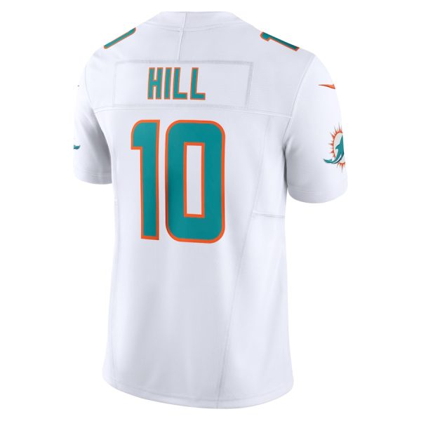 Men's Miami Dolphins Tyreek Hill Nike White Vapor F.U.S.E. Limited Jersey - GNE DROP510