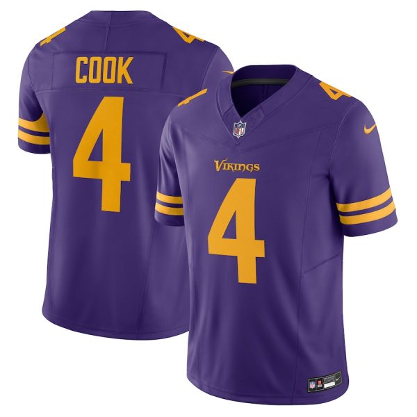 Men's Minnesota Vikings Dalvin Cook Nike Purple Vapor F.U.S.E. Limited Jersey - GNE DROP522