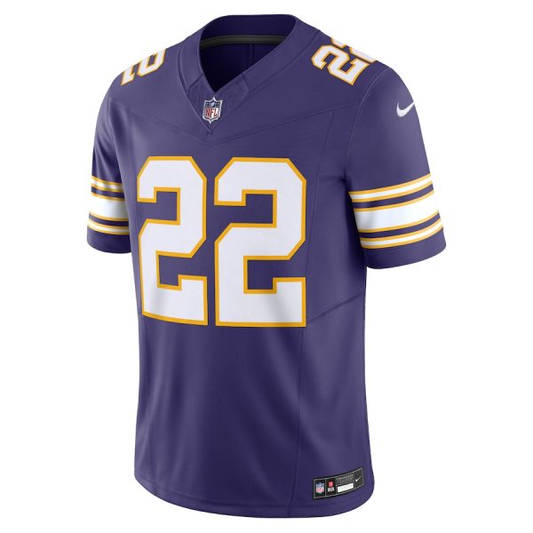 Men's Minnesota Vikings Harrison Smith Nike Purple Vapor F.U.S.E. Limited Jersey - GNE DROP523