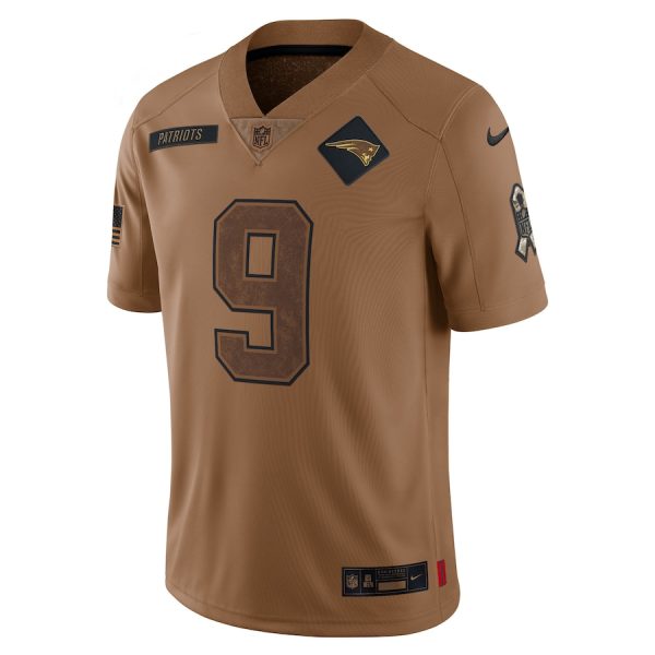 Men's New England Patriots Matthew Judon Nike Brown Salute To Service Limited Jersey - GNE DROP530