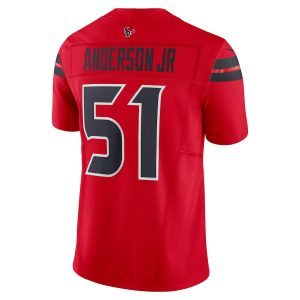 Men's Houston Texans Will Anderson Jr. Nike Red Alternate Vapor F.U.S.E. Limited Jersey - GNE DROP008