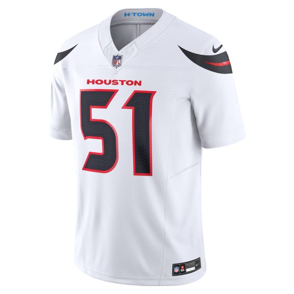 Men's Houston Texans Will Anderson Jr. Nike White Vapor F.U.S.E. Limited Jersey - GNE DROP010