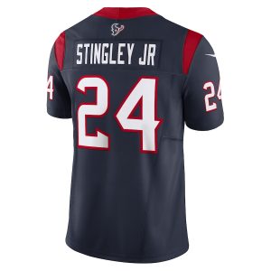 Men's Houston Texans Derek Stingley Jr. Nike Navy Vapor F.U.S.E. Limited Jersey - GNE DROP013