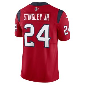 Men's Houston Texans Derek Stingley Jr. Nike Red Vapor F.U.S.E. Limited Jersey - GNE DROP014