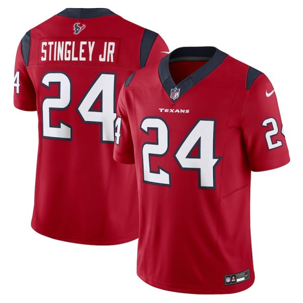 Men's Houston Texans Derek Stingley Jr. Nike Red Vapor F.U.S.E. Limited Jersey - GNE DROP014