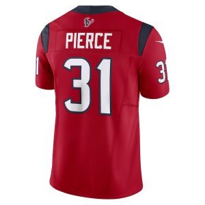 Men's Houston Texans Dameon Pierce Nike Red Vapor F.U.S.E. Limited Jersey - GNE DROP015