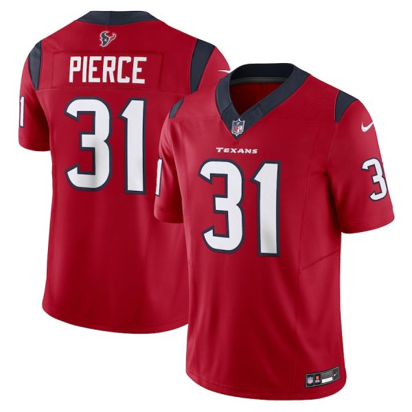 Men's Houston Texans Dameon Pierce Nike Red Vapor F.U.S.E. Limited Jersey - GNE DROP015