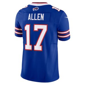 Men's Buffalo Bills Josh Allen Nike Royal Vapor F.U.S.E. Limited Jersey - GNE DROP017