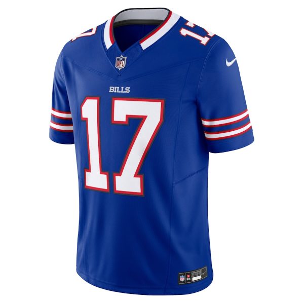 Men's Buffalo Bills Josh Allen Nike Royal Vapor F.U.S.E. Limited Jersey - GNE DROP017