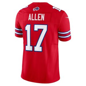 Men's Buffalo Bills Josh Allen Nike Red Vapor F.U.S.E. Limited Jersey - GNE DROP018