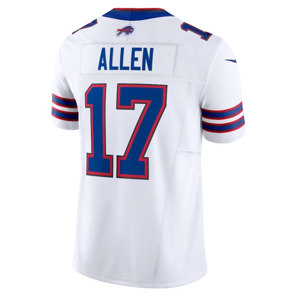 Men's Buffalo Bills Josh Allen Nike White Vapor F.U.S.E. Limited Jersey - GNE DROP019