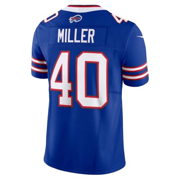 Men's Buffalo Bills Von Miller Nike Royal Vapor F.U.S.E. Limited Jersey - GNE DROP020