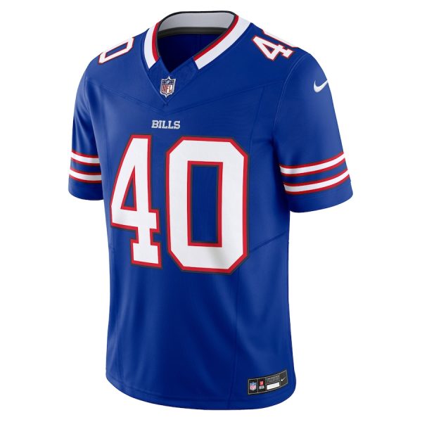 Men's Buffalo Bills Von Miller Nike Royal Vapor F.U.S.E. Limited Jersey - GNE DROP020