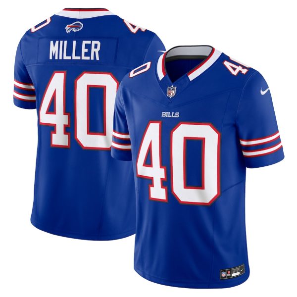 Men's Buffalo Bills Von Miller Nike Royal Vapor F.U.S.E. Limited Jersey - GNE DROP020