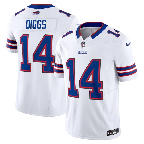 Men's Buffalo Bills Stefon Diggs Nike White Vapor F.U.S.E. Limited Jersey - GNE DROP024