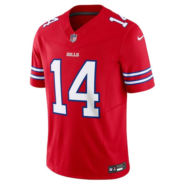 Men's Buffalo Bills Stefon Diggs Nike Red Vapor F.U.S.E. Limited Jersey - GNE DROP025