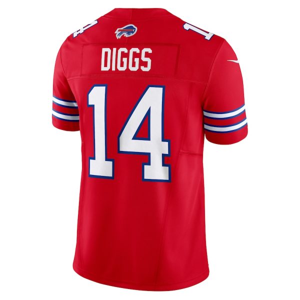 Men's Buffalo Bills Stefon Diggs Nike Red Vapor F.U.S.E. Limited Jersey - GNE DROP025