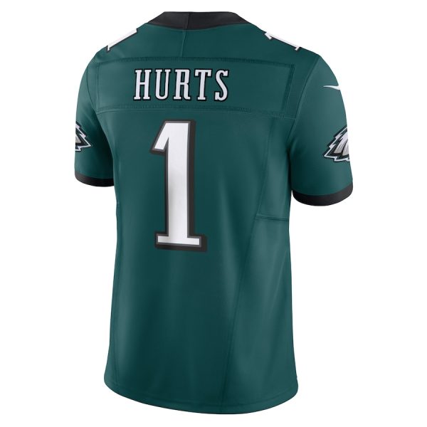 Men's Philadelphia Eagles Jalen Hurts Nike Midnight Green Vapor F.U.S.E. Limited Jersey - GNE DROP034