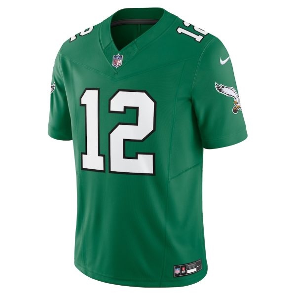 Men's Philadelphia Eagles Randall Cunningham Nike Kelly Green Alternate Vapor F.U.S.E. Limited Jersey - GNE DROP035