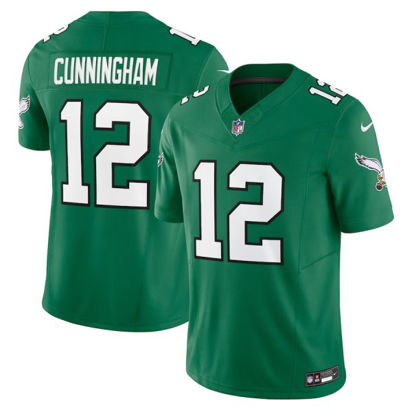 Men's Philadelphia Eagles Randall Cunningham Nike Kelly Green Alternate Vapor F.U.S.E. Limited Jersey - GNE DROP035