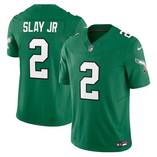 Men's Philadelphia Eagles Darius Slay Jr. Nike Kelly Green Vapor F.U.S.E. Limited Jersey - GNE DROP036